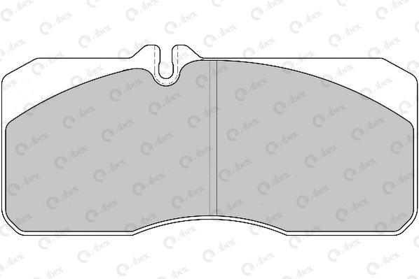 Set placute frana,frana disc G6685 ABEX