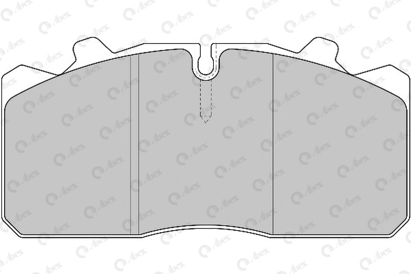 Set placute frana,frana disc G6812 ABEX