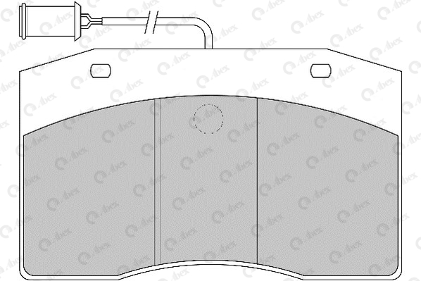 Set placute frana,frana disc G6929 ABEX