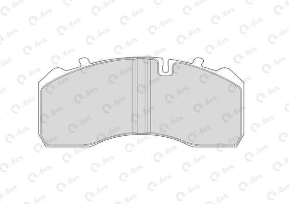Set placute frana,frana disc G6941FE ABEX