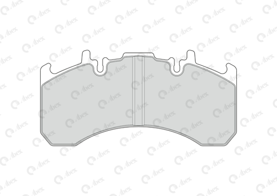 Set placute frana,frana disc G6964 ABEX