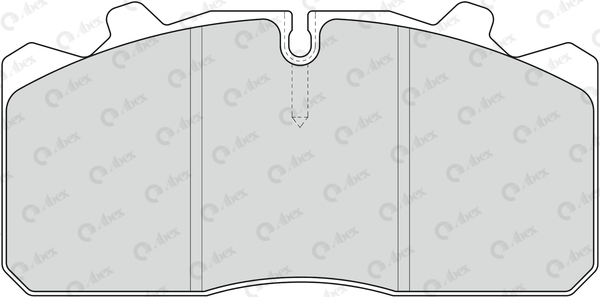 Set placute frana,frana disc G6974 ABEX