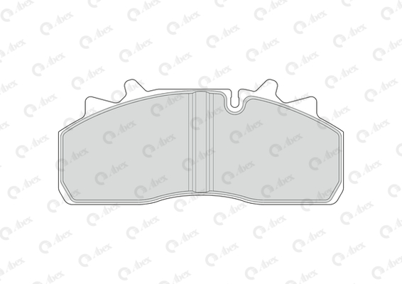 Set placute frana,frana disc G6976 ABEX