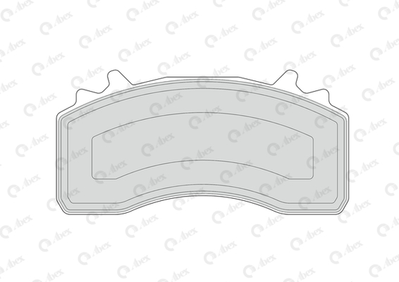 Set placute frana,frana disc G6988 ABEX