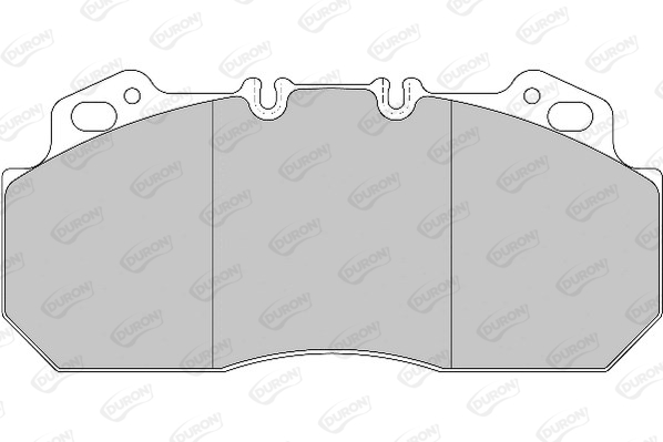 Set placute frana,frana disc DCV1047B DURON