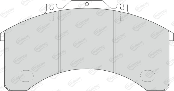 Set placute frana,frana disc DCV773 DURON