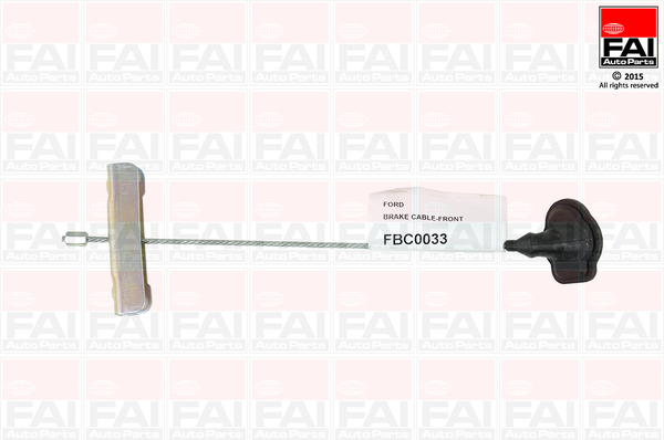 Cablu, frana de parcare FBC0033 FAI AutoParts