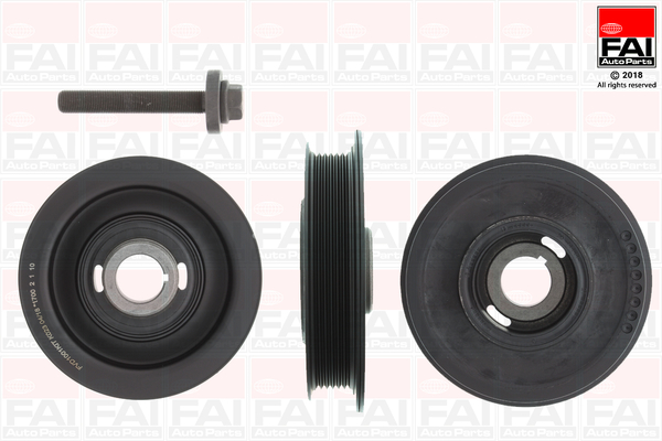 Set fulie, arbore cotit FVD1001K FAI AutoParts