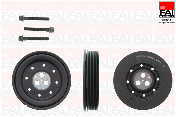 Set fulie, arbore cotit FVD1018K FAI AutoParts