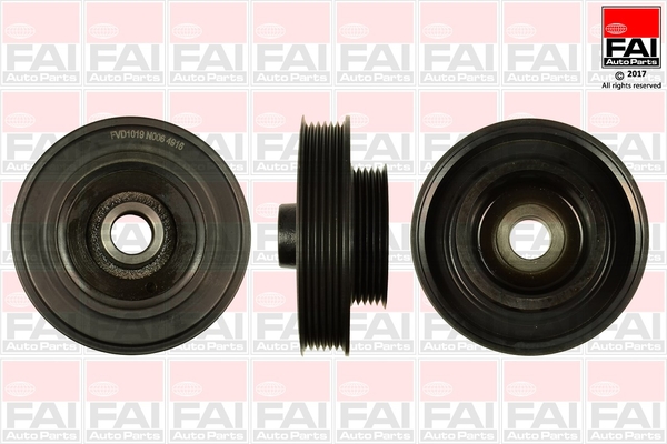 Fulie curea, arbore cotit FVD1019 FAI AutoParts