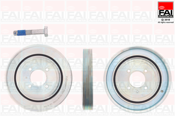 Set fulie, arbore cotit FVD1026K FAI AutoParts
