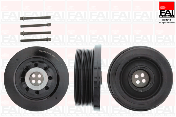Set fulie, arbore cotit FVD1035K FAI AutoParts