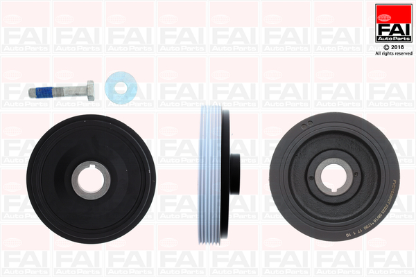 Set fulie, arbore cotit FVD1038K FAI AutoParts