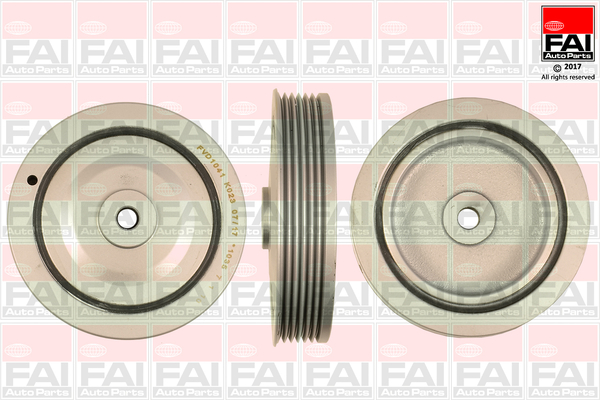 Fulie curea, arbore cotit FVD1041 FAI AutoParts