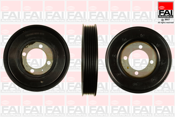 Fulie curea, arbore cotit FVD1042 FAI AutoParts