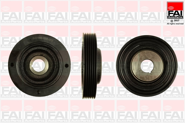 Fulie curea, arbore cotit FVD1045 FAI AutoParts