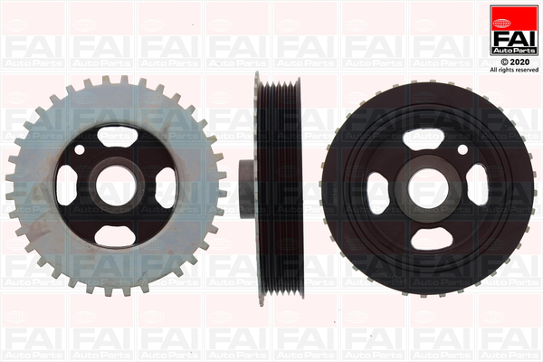 Fulie curea, arbore cotit FVD1057 FAI AutoParts