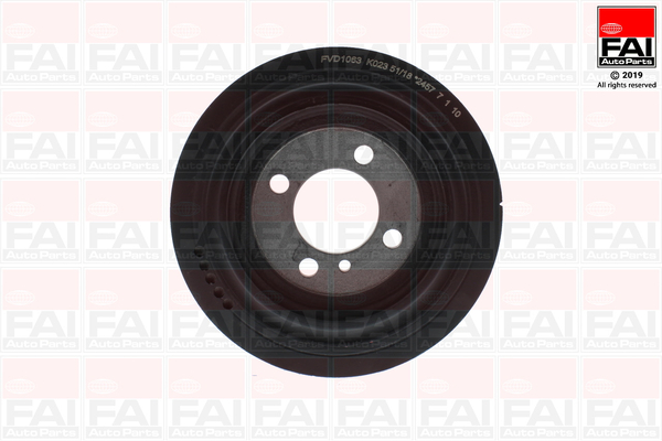 Fulie curea, arbore cotit FVD1063 FAI AutoParts