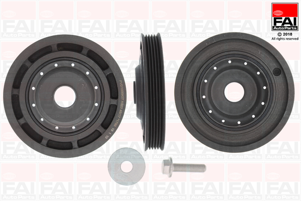Set fulie, arbore cotit FVD1155K FAI AutoParts