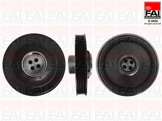 Fulie curea, arbore cotit FVD1157 FAI AutoParts