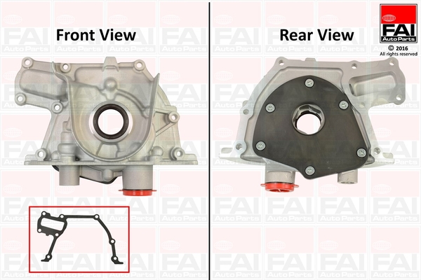 Pompa ulei OP317 FAI AutoParts