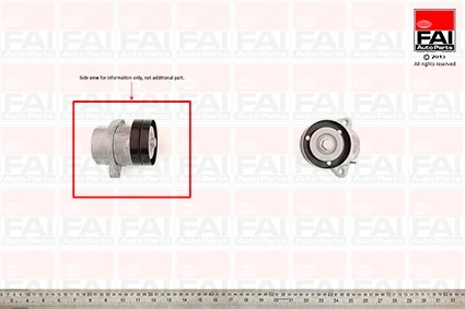 Brat tensionare, curea trapezoidala T1009 FAI AutoParts