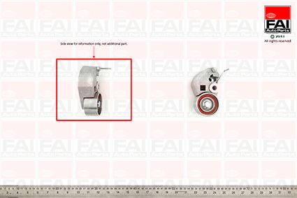 rola intinzator,curea distributie T1163 FAI AutoParts