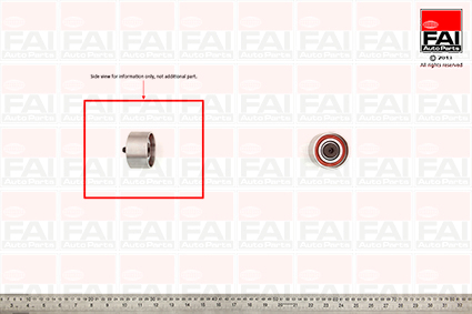 Rola ghidare/conducere, curea distributie T1164 FAI AutoParts