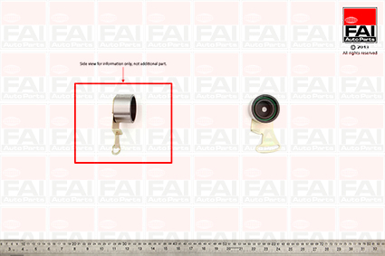 rola intinzator,curea distributie T3558 FAI AutoParts