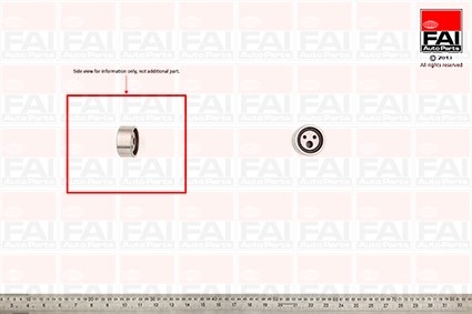 Rola intinzator,curea distributie T6085 FAI AutoParts