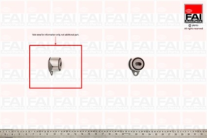 Rola intinzator,curea distributie T6440 FAI AutoParts