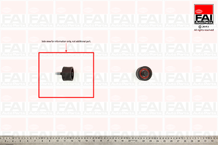 Rola ghidare/conducere, curea distributie T9247 FAI AutoParts