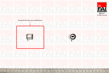 rola intinzator,curea distributie T9267 FAI AutoParts