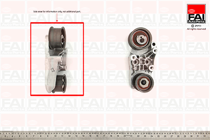 rola intinzator,curea distributie T9268 FAI AutoParts