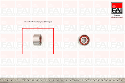 Rola ghidare/conducere, curea distributie T9277 FAI AutoParts