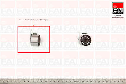 rola intinzator,curea distributie T9280 FAI AutoParts