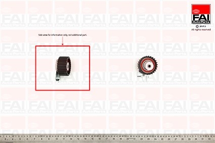 Rola intinzator,curea distributie T9298 FAI AutoParts