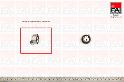 rola intinzator,curea distributie T9301 FAI AutoParts