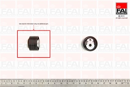 Rola intinzator,curea distributie T9317 FAI AutoParts