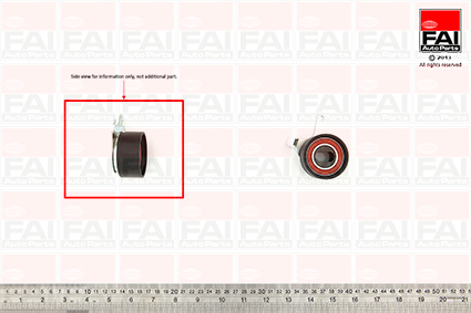 rola intinzator,curea distributie T9420 FAI AutoParts