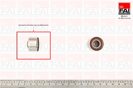 Rola ghidare/conducere, curea distributie T9427 FAI AutoParts