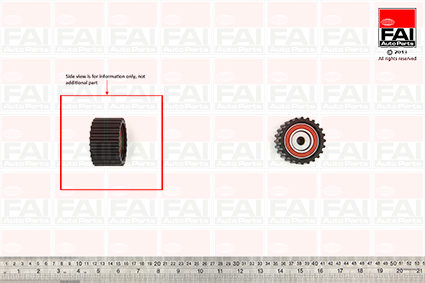 Rola ghidare/conducere, curea distributie T9443 FAI AutoParts