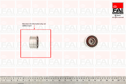 Rola ghidare/conducere, curea distributie T9447 FAI AutoParts