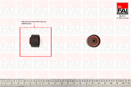 Rola ghidare/conducere, curea distributie T9468 FAI AutoParts