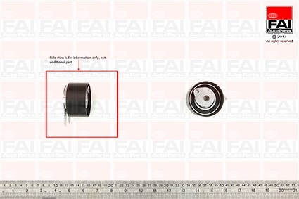 Rola intinzator,curea distributie T9518 FAI AutoParts