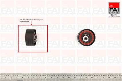rola intinzator,curea distributie T9520 FAI AutoParts