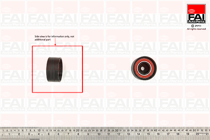 Rola ghidare/conducere, curea distributie T9568 FAI AutoParts