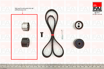 Set curea de distributie TBK124 FAI AutoParts