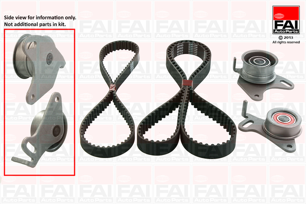 Set curea de distributie TBK128 FAI AutoParts