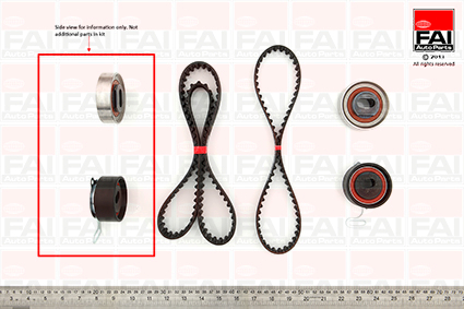 Set curea de distributie TBK201 FAI AutoParts